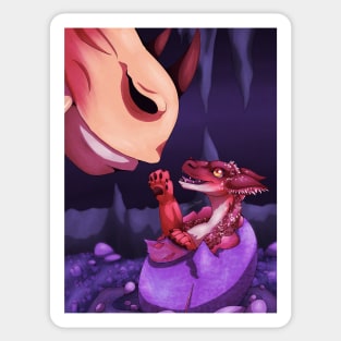 Newborn Dragon Sticker